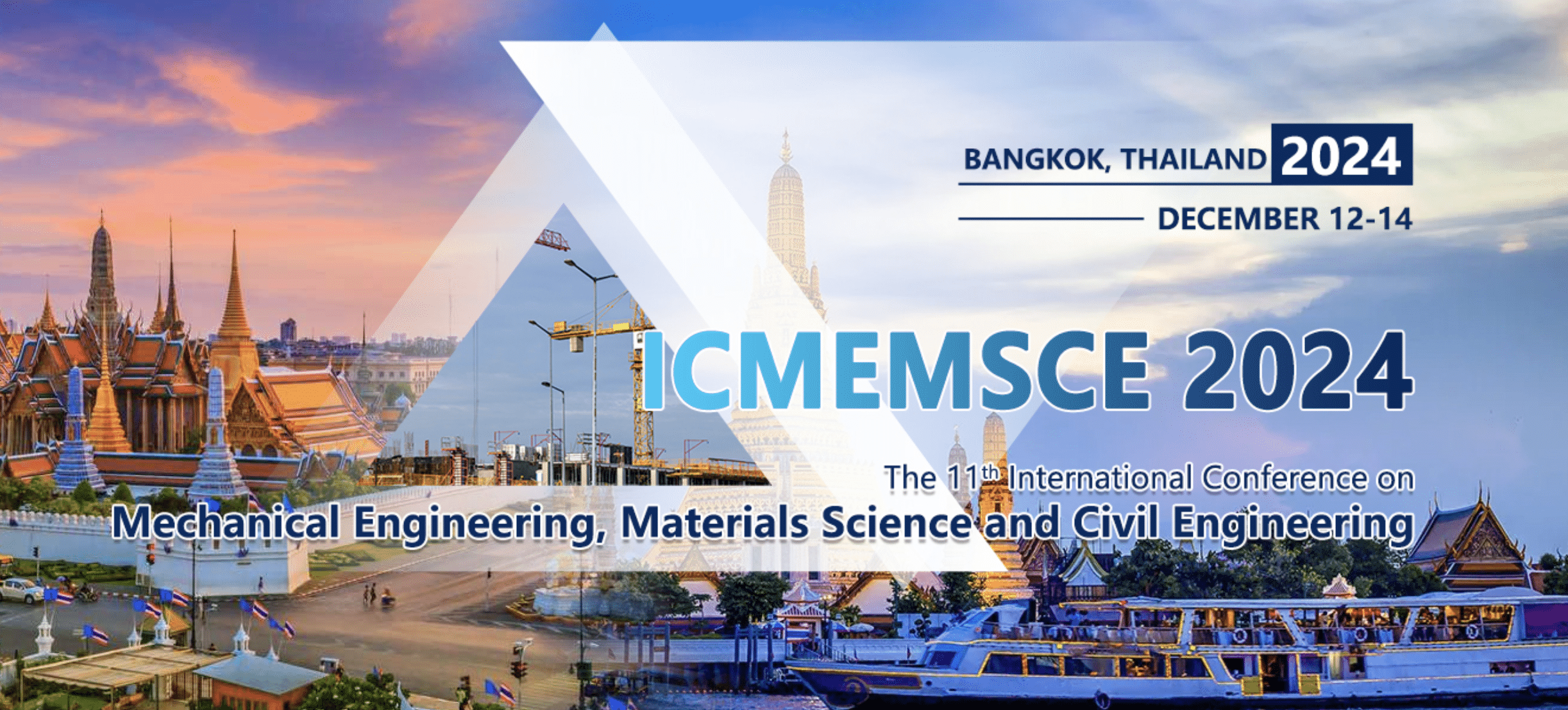 The 11th International Conference on Mechanical Engineering, Materials Science, and Civil Engineering（ICMEMSCE 2024）